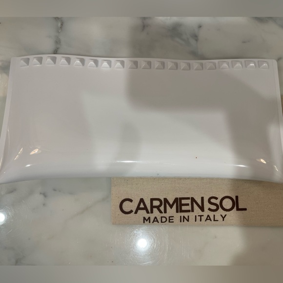 Carmen Sol Julian Pochette - Metallic Gunmetal